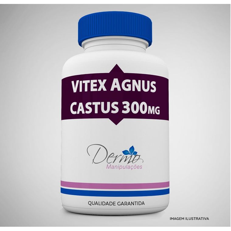 Vitex Agnus Castus 300mg - Acabe com a TPM 30 cápsulas