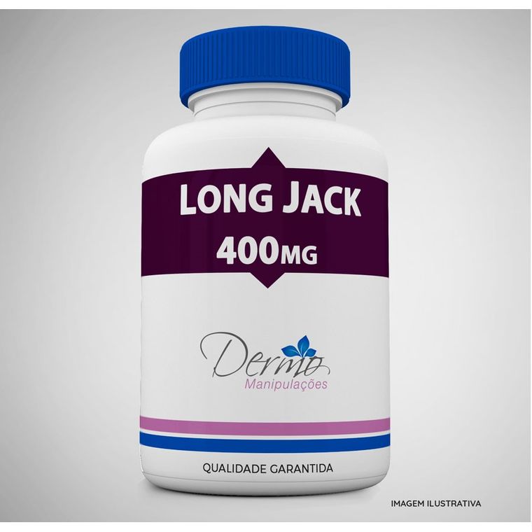 Long Jack 400mg - Afrodisíaco Natural 30 cápsulas