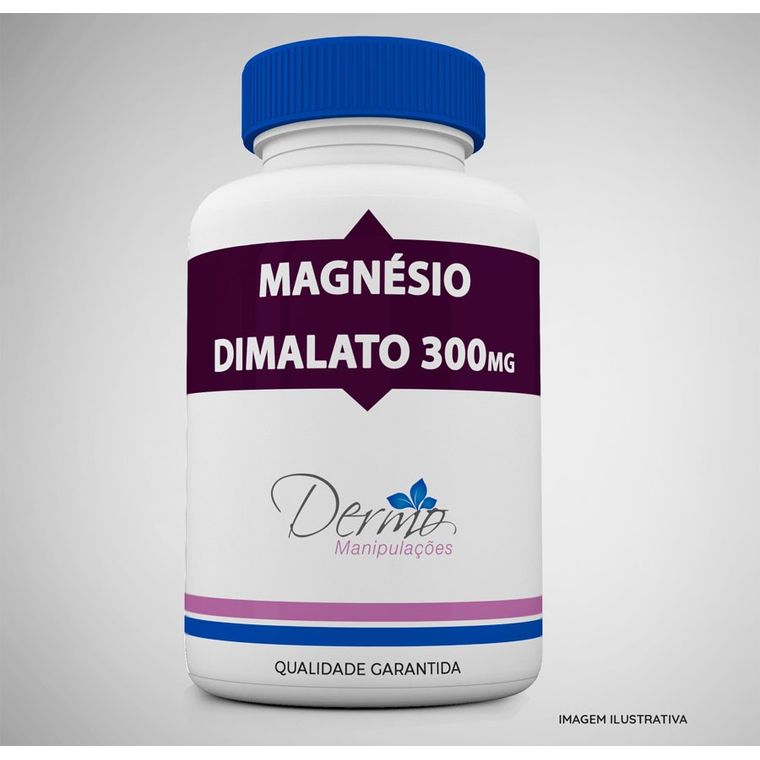 Magnésio Dimalato 300mg 30 cápsulas