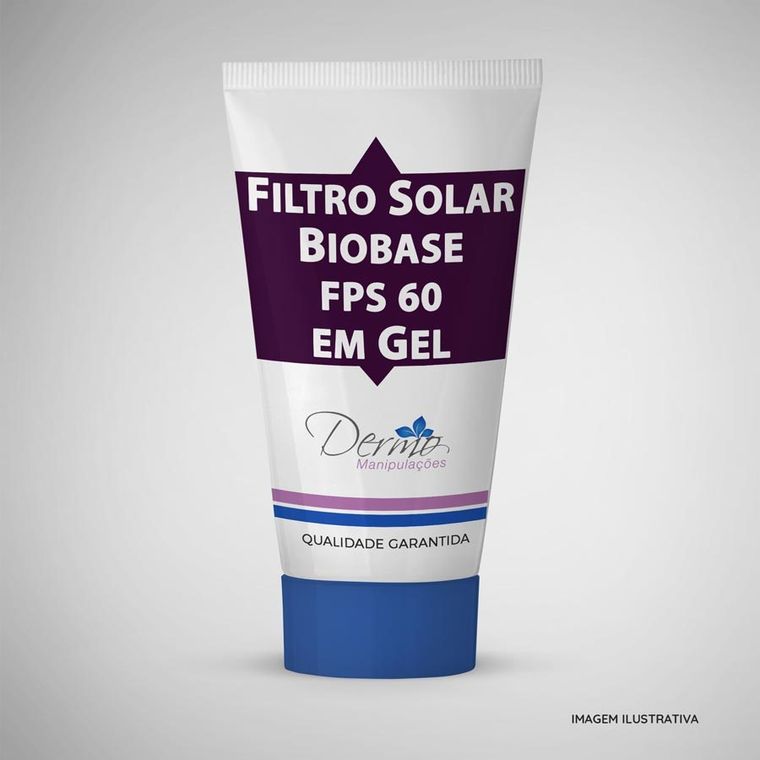 Protetor Solar - Biobase FPS 60 em Gel – Pele Acneica 30 gramas